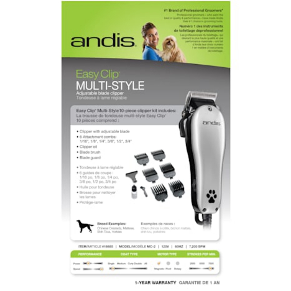 Andis Easy Clip Multi-Style Clipper